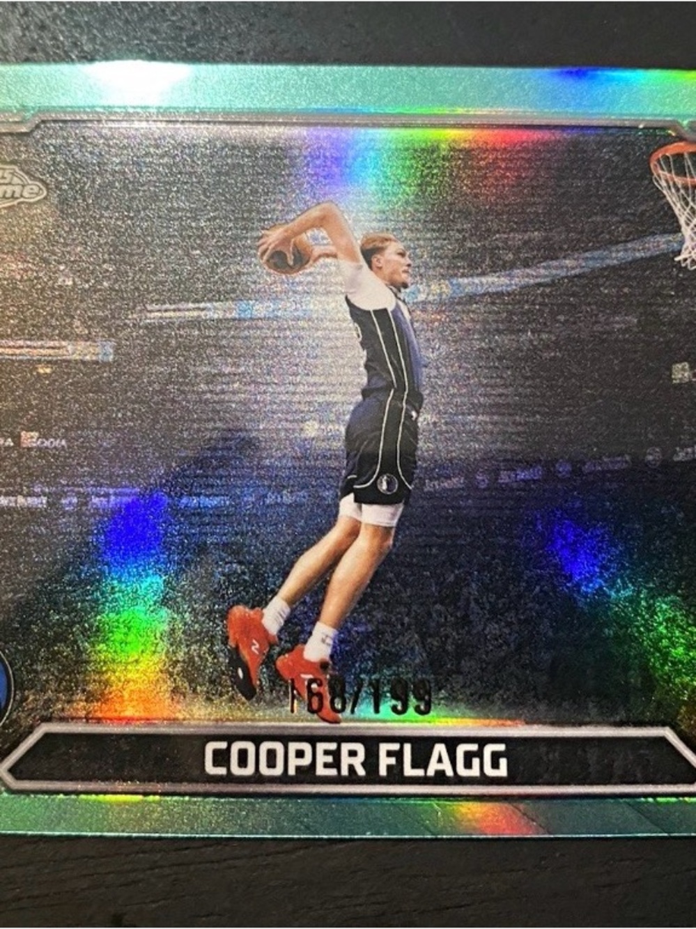 TOPPS 2026 TOPPS CHROME MOMENT IN TIME MT-16 COOPER FLAGG ROOKIE RC /199 1/25